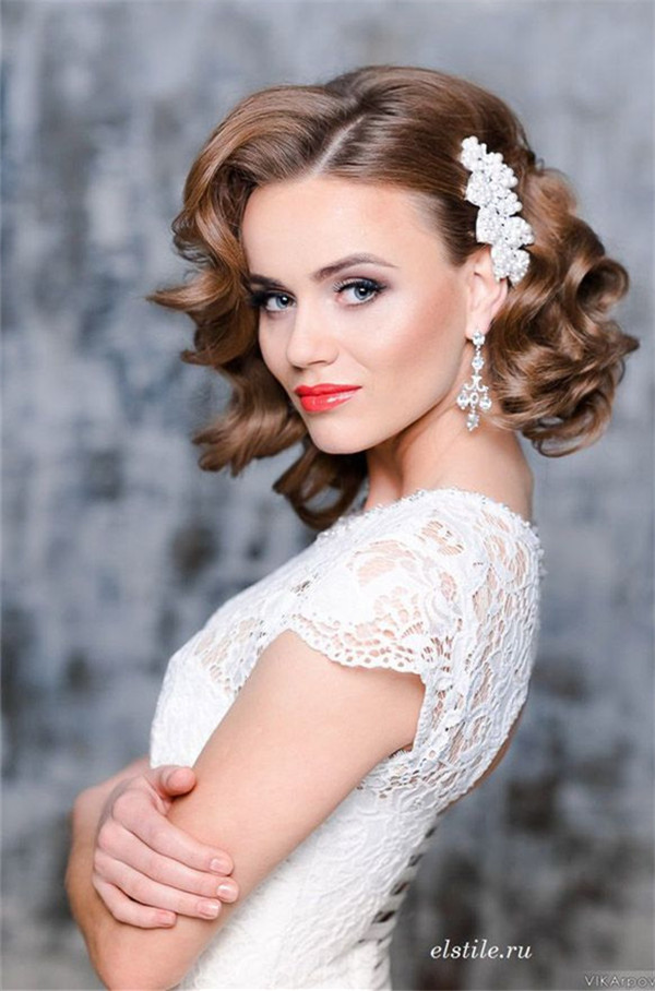 10 Fantastic Wedding Hairstyles For Short Hair 10 Fantastic Wedding Hairstyles For Short Hair
