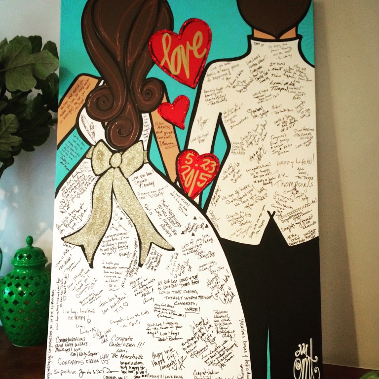 22 of Our Favorite Unique Wedding Guest Book Ideas