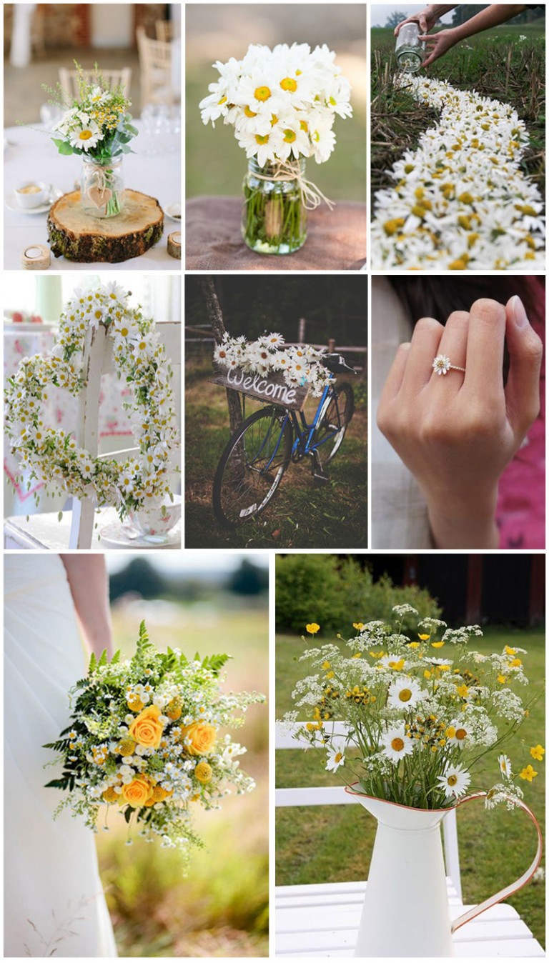 Top 10 Flowers Themed Wedding Ideas for Outdoor Ceremony