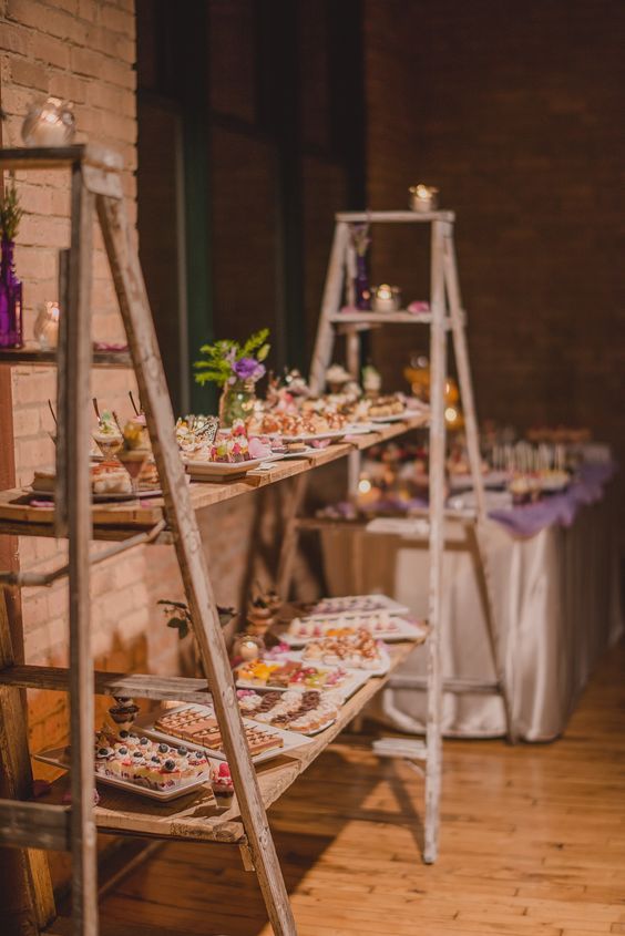 22 Rustic Country Wedding Decoration Ideas with Ladders - Page 2