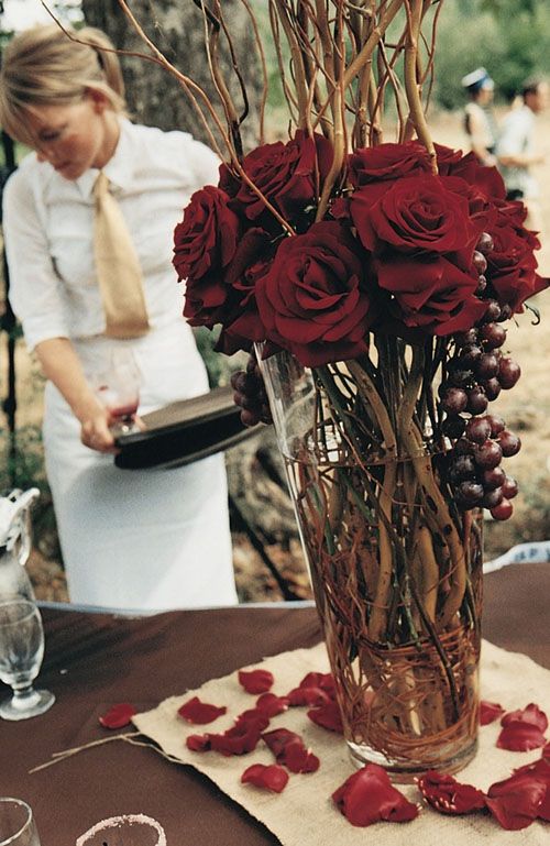 22 Romantic Burgundy and Rose Gold Fall Wedding Ideas