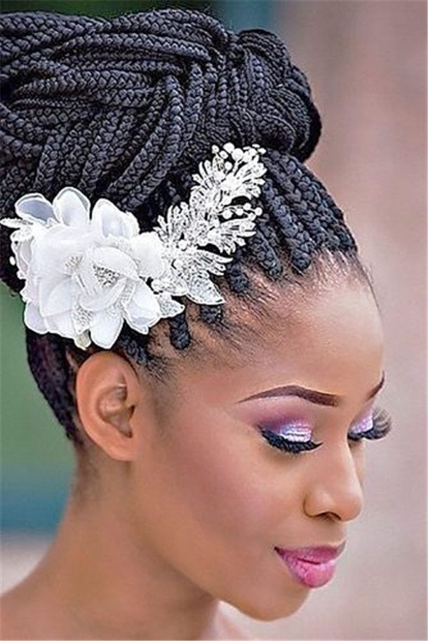 20 Wedding Updo Hairstyles For Black Brides Page 2 20 Wedding Updo Hairstyles For Black Brides Page 2