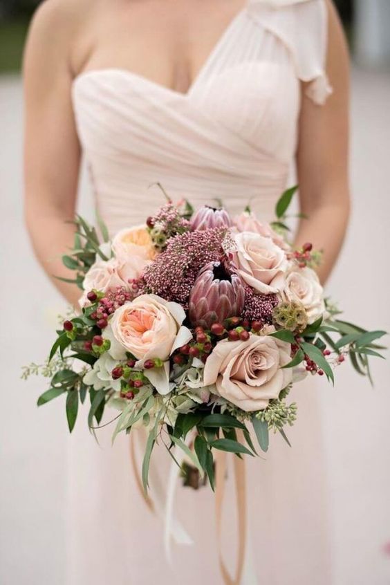 18 Romantic Dusty Rose Wedding Color Ideas for 2019