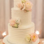 Lemon Poppy Wedding Cake