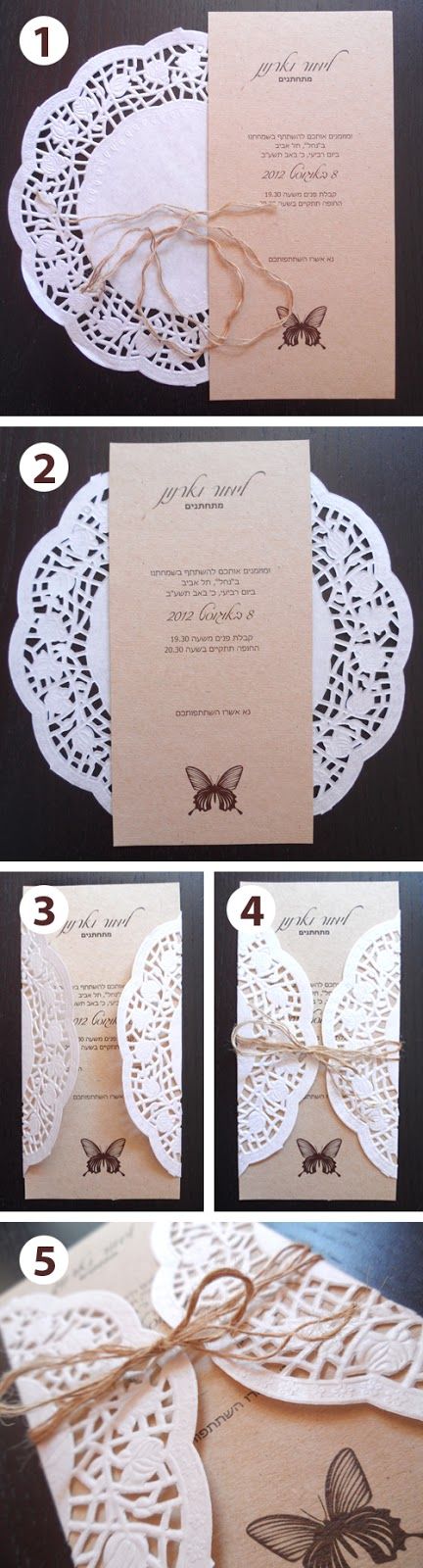 diy wedding invitation ideas