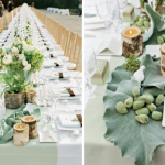 Mint Green Wedding Table Decor
