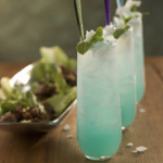 Mint turquoise signature wedding drink