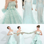 Mint wedding dresses