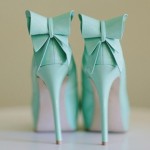 mint wedding shoes splash-of-color