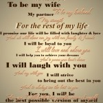 funny wedding vows
