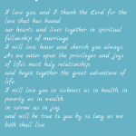 the-great-adventure-of-life Traditional Wedding Vows Example Ideas
