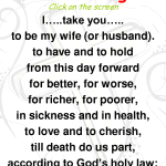 wedding-vows-traditional