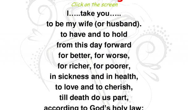wedding-vows-traditional