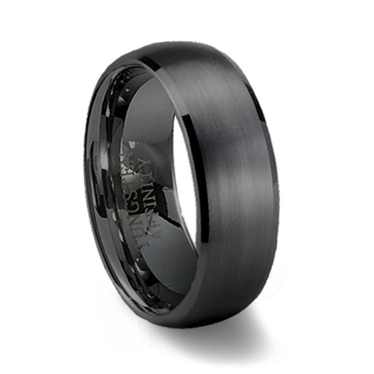  black mens wedding bands 