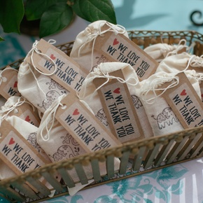 The tradition of giving wedding favors to your guests can date back to centuries ago