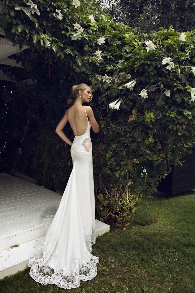 low back wedding dresses