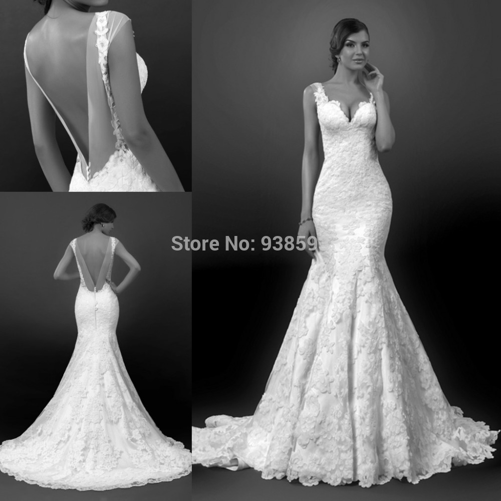 low back wedding dresses