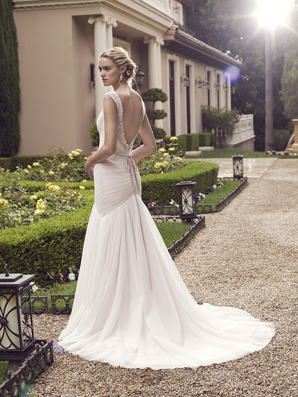 low back wedding dresses