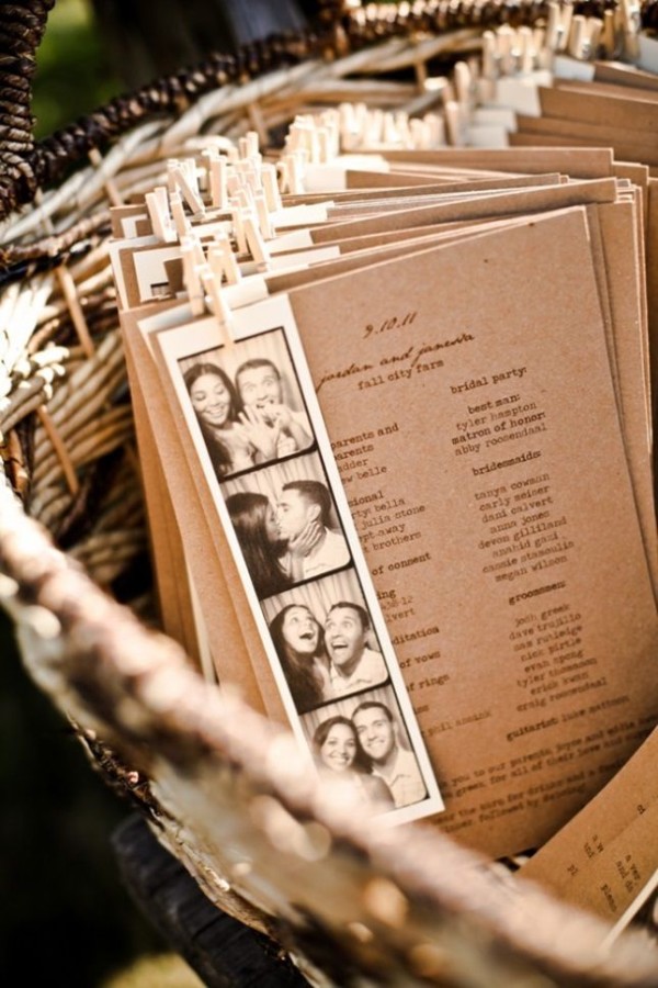 rustic wedding invitations with burlap