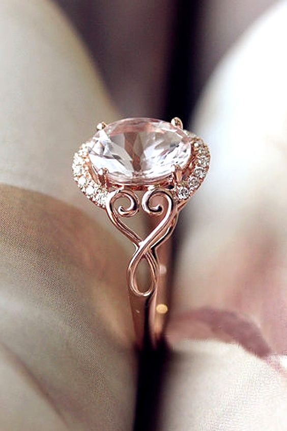 18 Morganite Engagement Rings Were Are Obsessed With