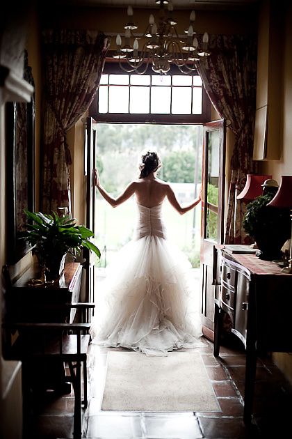 Every Bride should have a picture taken like this