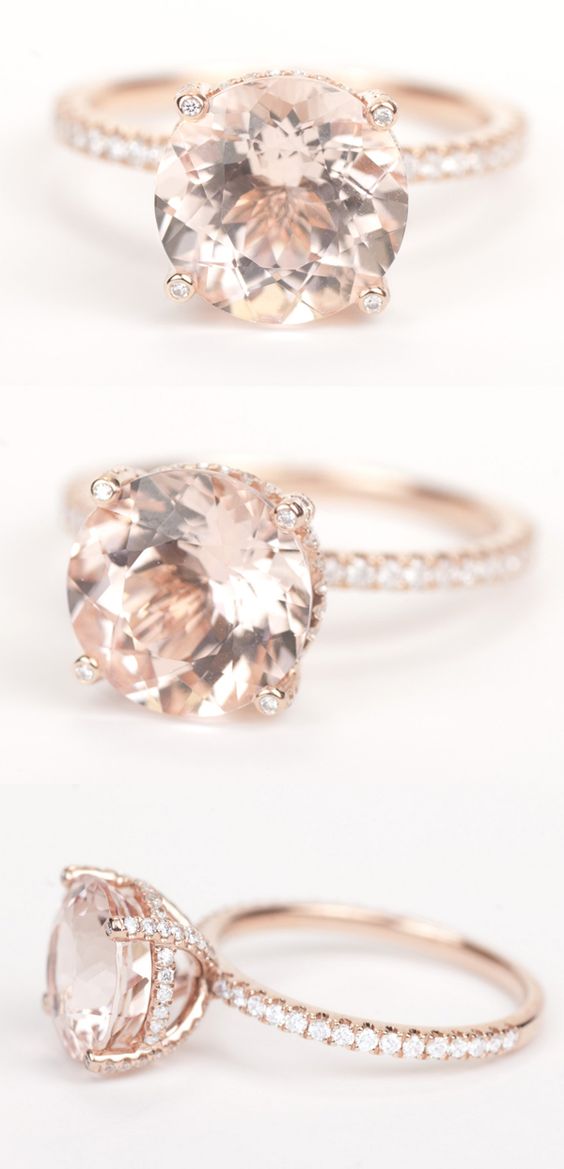 Stunning Rose Gold Wedding Engagement Rings that Melt Your Heart