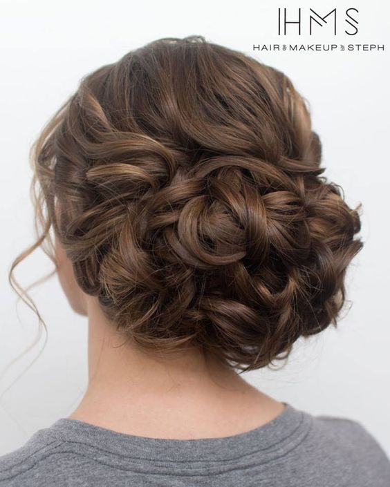 classic wedding updo Ideas