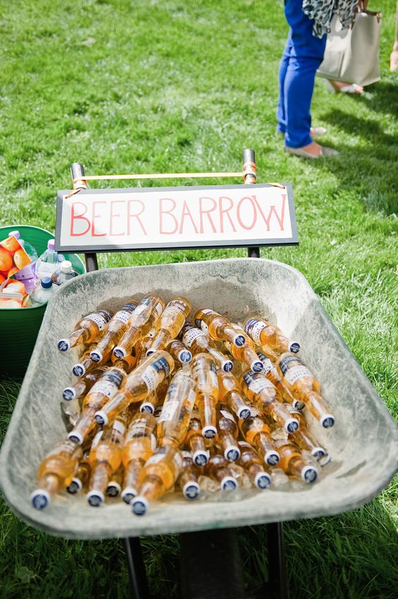 reception ideas of beer barrow