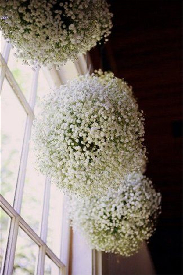 DIY Baby's Breath Burlap & Lace Wedding Ideas