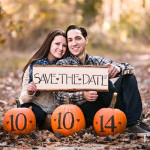 Fall Save the Date Ideas Pumpkin Save the Dates