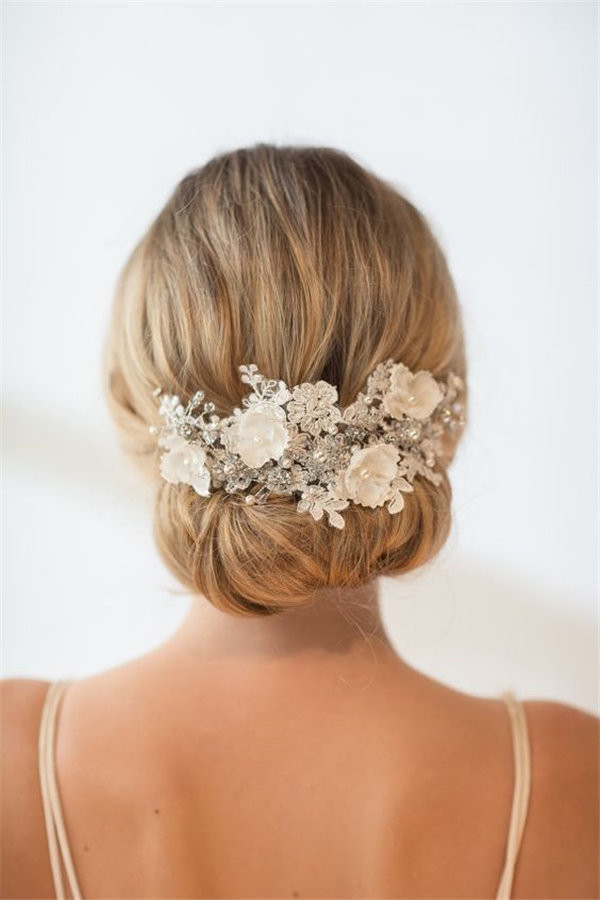 Wedding Lace Head Piece Hair Accessory