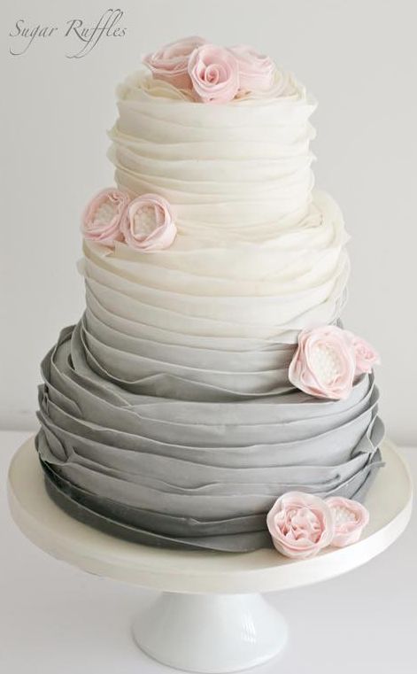 Wedding cake idea Featured by Sugar Ruffles
