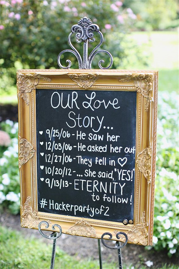 outdoor country themed wedding hashtag ideas with instagram