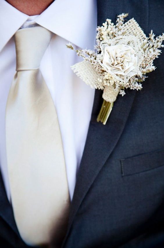 wedding boutonniere photo by Cory Kendra