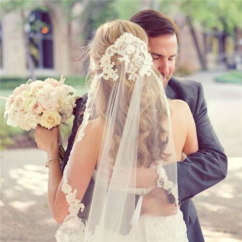wedding veil and photo ideas