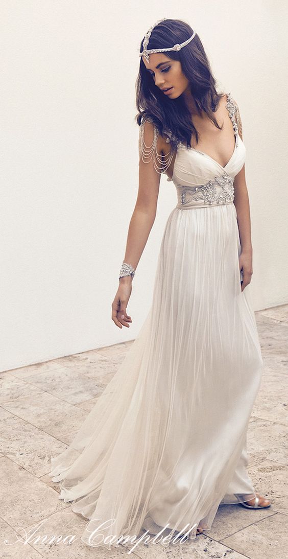 Anna Campbell Gossamer Bridal Collection dreamy beach wedding dresses