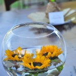 Cute idea and simple to execute. See if the bride would like some of these around the reception area.