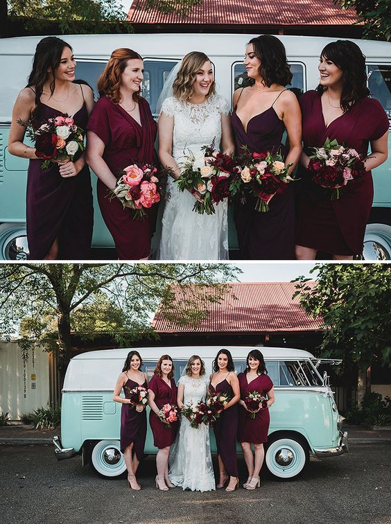 Gorgeous bridesmaid dresses by CJ Williams Photography