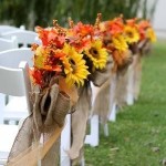 aisle decorations for our October wedding