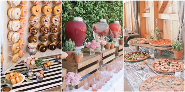 28 mouth-watering wedding food/drink bar ideas for your big day