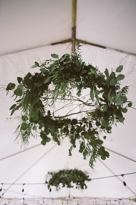 Fresh Greenery Spring Wedding Wreaths