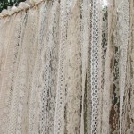 Lace Wedding Backdrop Curtains Ivory Lace