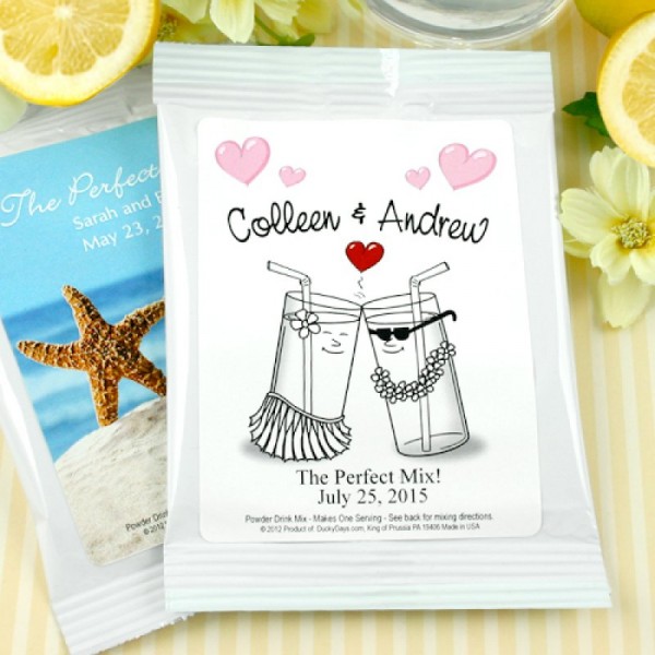 Personalized Lemonade Wedding Favors