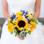Royal Blue & Sunflower Yellow for Summer Wedding