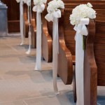 Simple Pew decorations