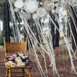 boho dream catcher wedding backdrop