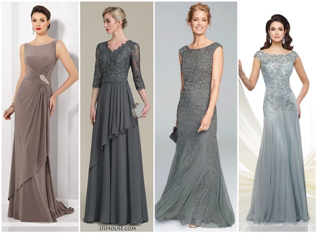 18 Long Length Mother of the Bride and Groom Dresses