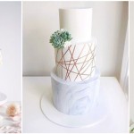 23 Unique and Elegant Marble Wedding Cake Ideas 2017
