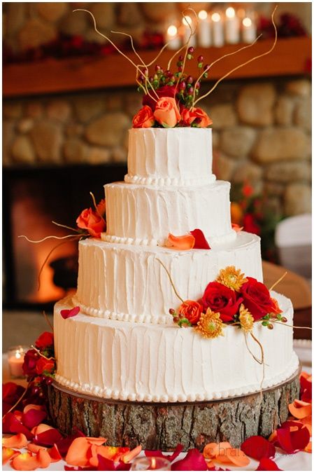 Awesome Fall Wedding Cakes