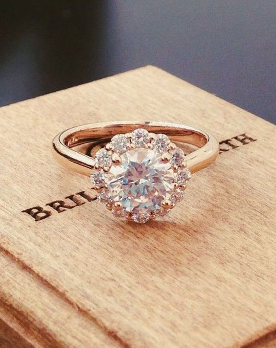 Rose Gold Engagement Wedding Rings Worth Having_007